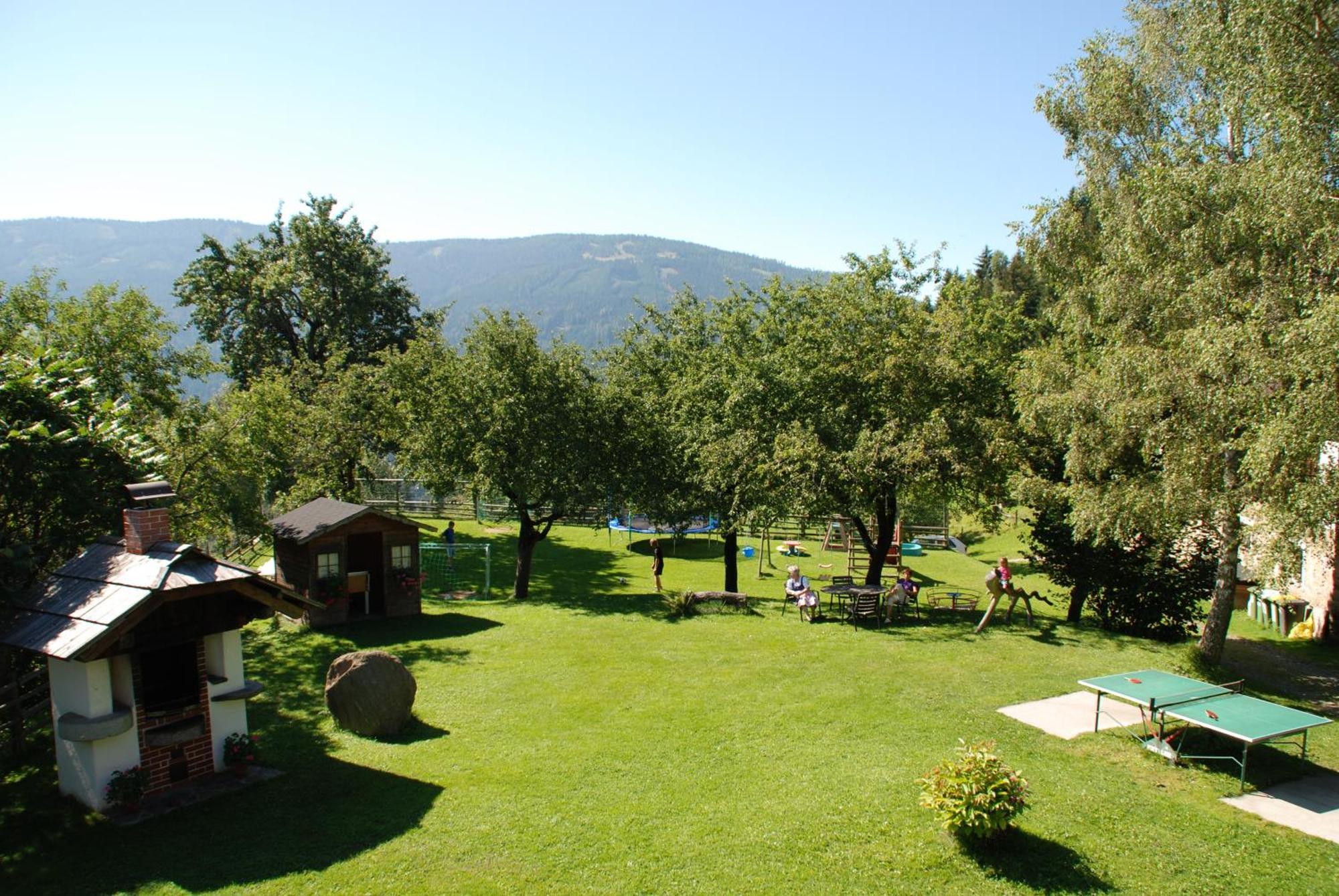 Ferienwohnung Lahnerhof Arriach Bagian luar foto