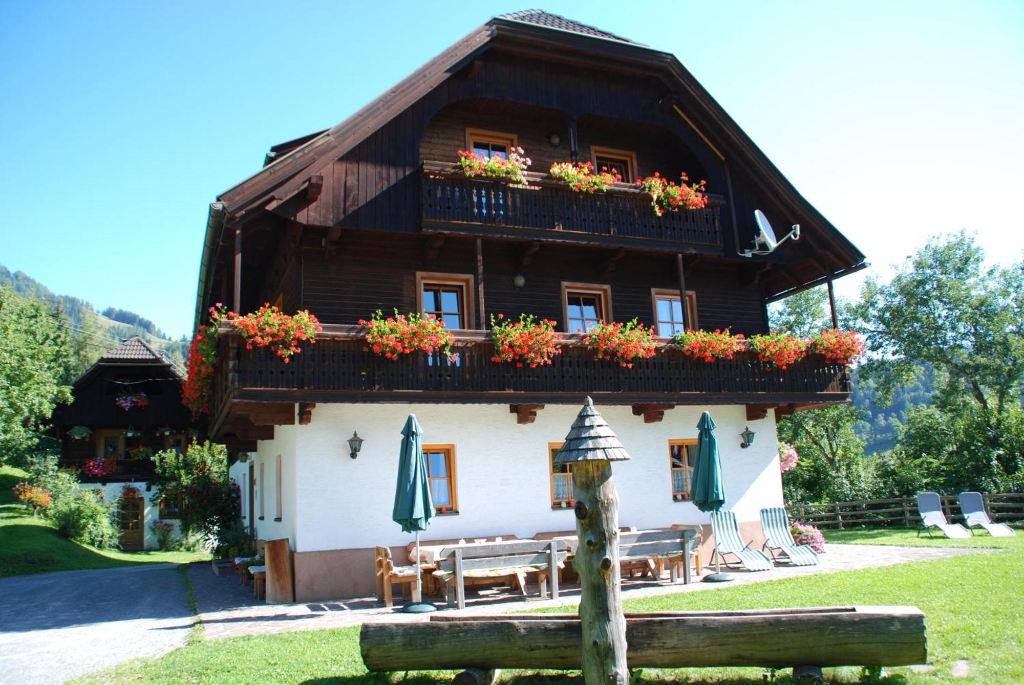 Ferienwohnung Lahnerhof Arriach Bagian luar foto